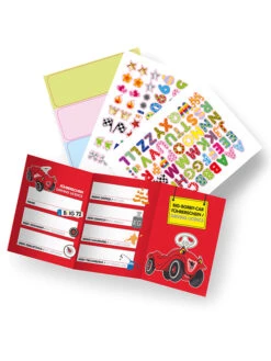 BIG Aufkleberset "Nummernschild" In Rot - Ab 12 Monaten -Stilvolles Kinderspielzeug big aufkleberset nummernschild in rot ab 12 monaten 6