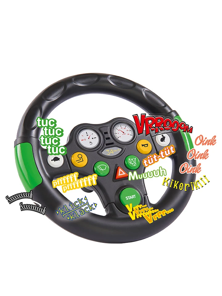 BIG Traktor-Lenkrad In Schwarz - Ab 12 Monaten 2 BIG Traktor-Lenkrad In Schwarz - Ab 12 Monaten – Bild 2