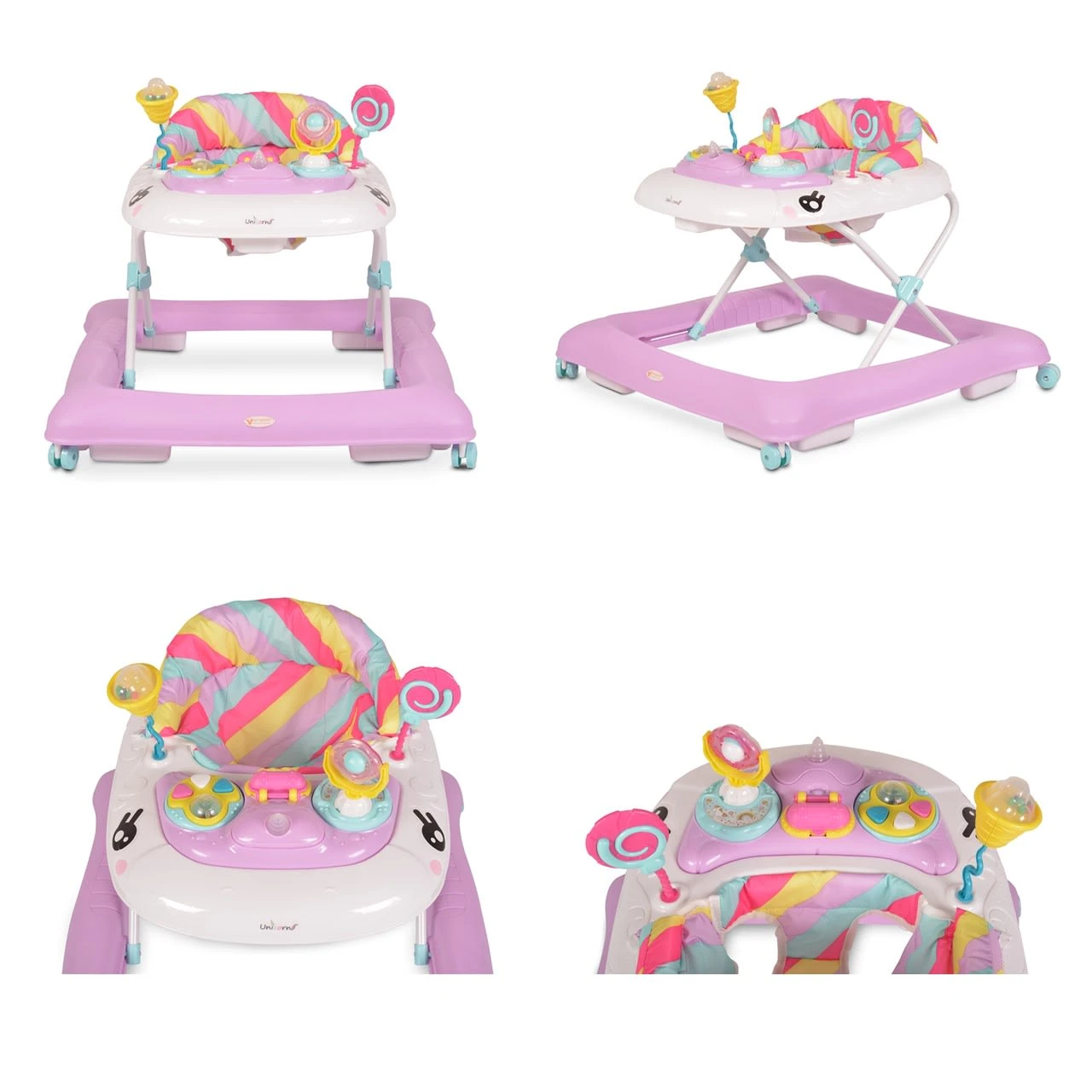 Lauflernhilfe Einhorn In Lila 3 Lauflernhilfe Einhorn In Lila – Bild 3