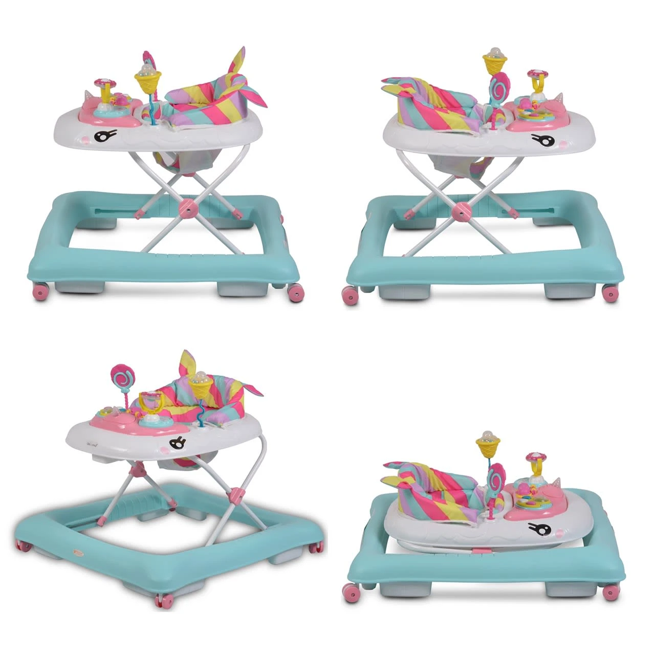 Lauflernhilfe Einhorn In Rosa 2 Lauflernhilfe Einhorn In Rosa – Bild 2