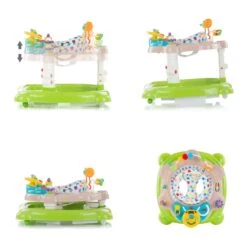 Lauflernwagen 4 In 1 Joya Lux In Grün 8 Lauflernwagen 4 In 1 Joya Lux In Grün -Stilvolles Kinderspielzeug chipolino lauflernwagen 4 in 1 joya lux in grun 3