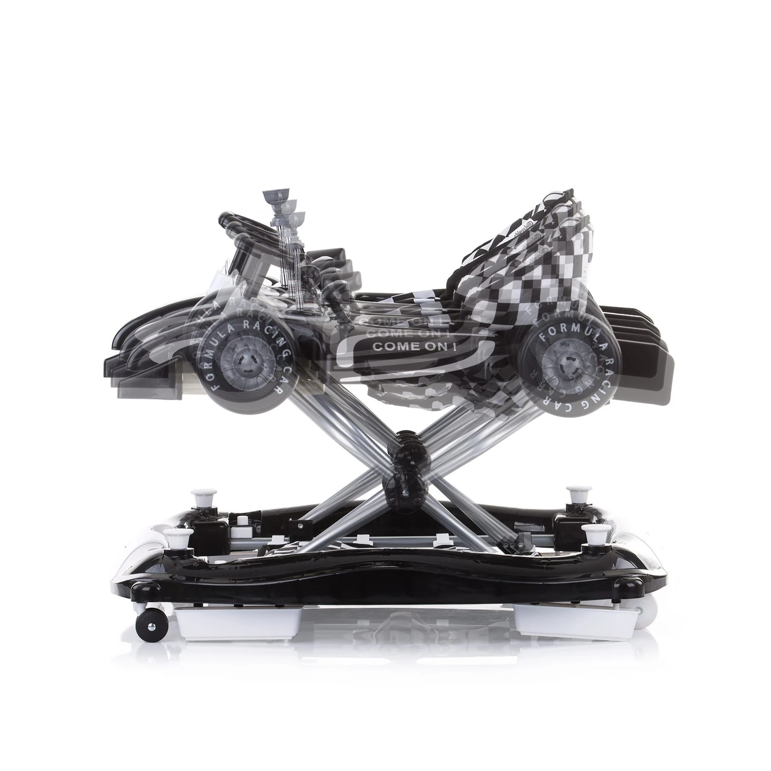 Lauflernwagen 4 In 1 Racer In Schwarz 2 Lauflernwagen 4 In 1 Racer In Schwarz – Bild 2