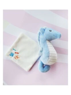 Schmusetuch "Seepferdchen" - Ab Geburt -Stilvolles Kinderspielzeug doudou and compagnie schmusetuch seepferdchen ab geburt 5