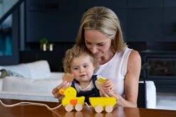 EverEarth Nachzieh-Ente Mit Ei -Stilvolles Kinderspielzeug everearth nachzieh ente mit ei 3