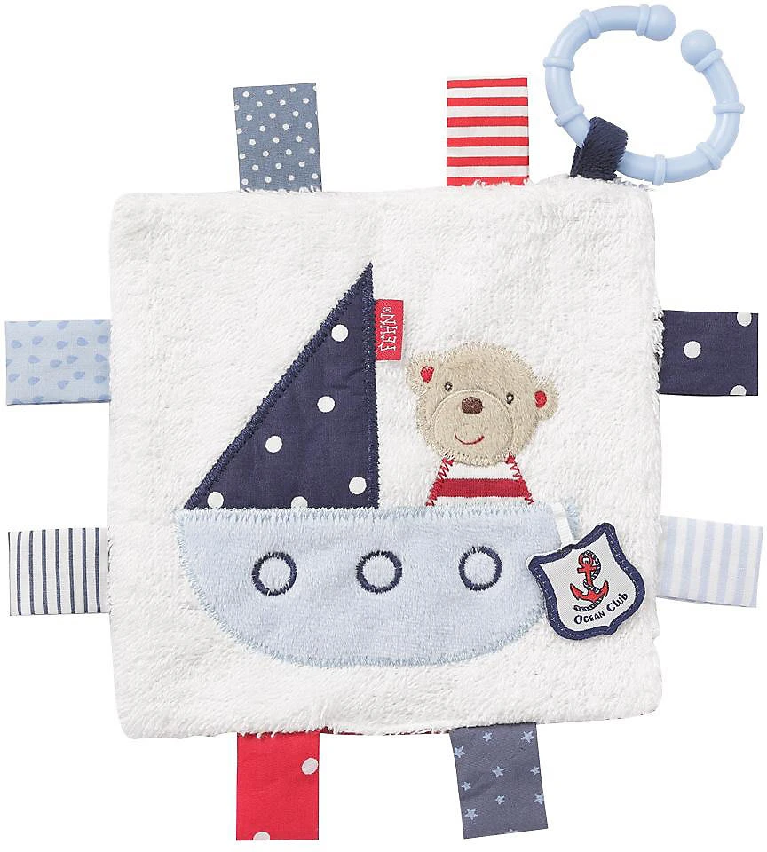 Fehn Knistertuch Teddy Mit Ring 1 Fehn Knistertuch Teddy Mit Ring