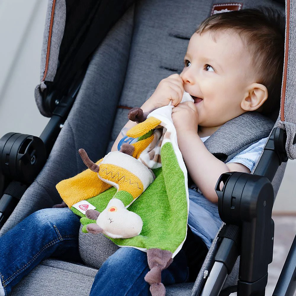 Fehn Schmusetuch Giraffe Deluxe 2 Fehn Schmusetuch Giraffe Deluxe – Bild 2