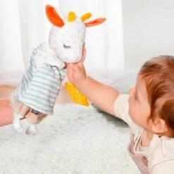 Fehn Schmusetuch-Handpuppe Giraffe Gute Nacht In Mehrfarbig -Stilvolles Kinderspielzeug fehn schmusetuch handpuppe giraffe gute nacht in mehrfarbig 5