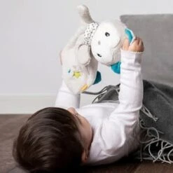 Fehn Schmusetuch Katze Aiko & Yuki In Grau -Stilvolles Kinderspielzeug fehn schmusetuch katze aiko and yuki in grau 3