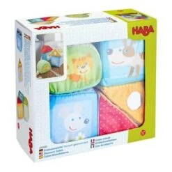 Haba Stoff- Entdeckerwürfel Tierisch Geometrisch In Mehrfarbig -Stilvolles Kinderspielzeug haba stoff entdeckerwurfel tierisch geometrisch in mehrfarbig 3