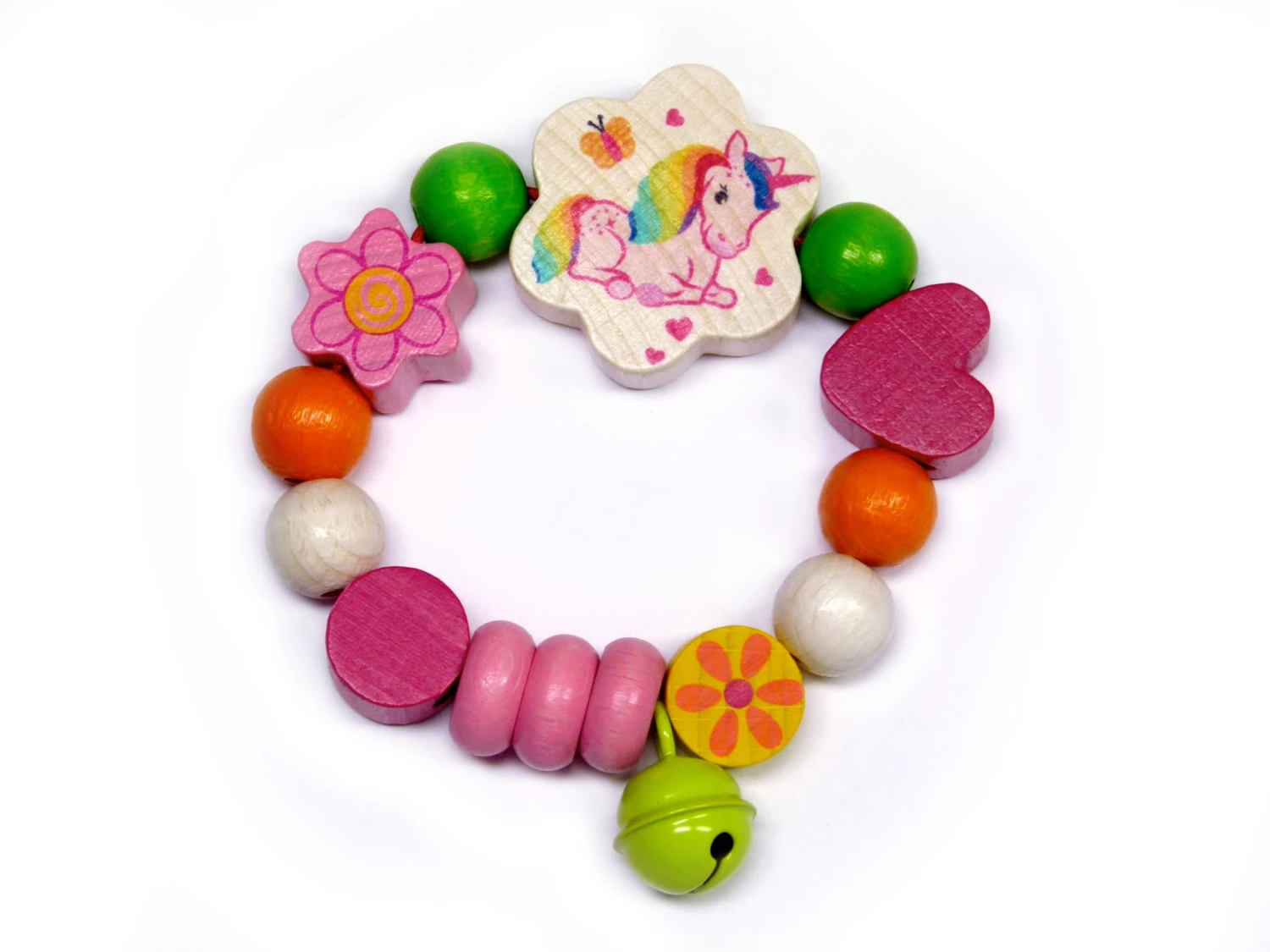 Rassel "Einhorn" In Bunt 1 Rassel "Einhorn" In Bunt