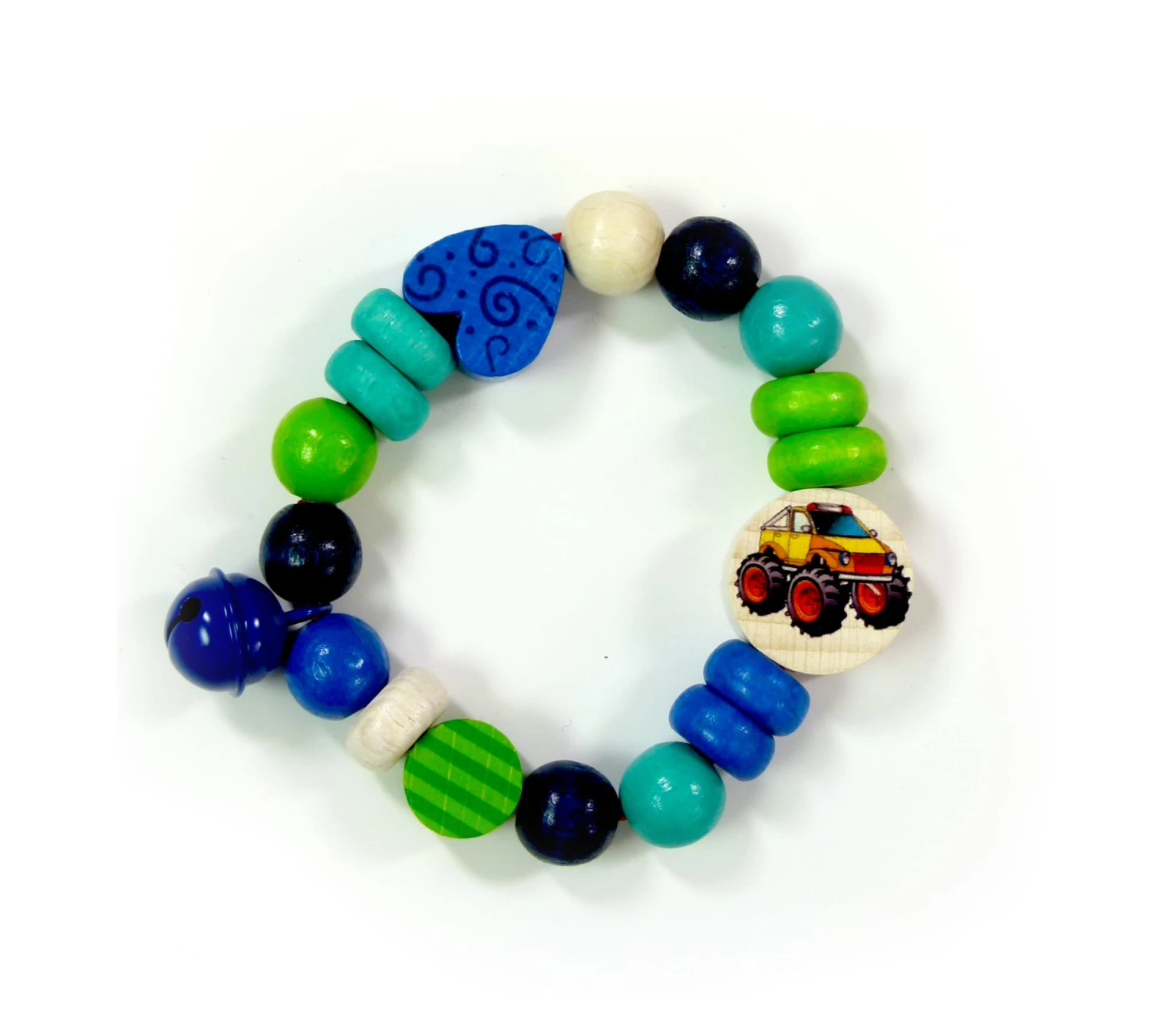 Rassel "Monstertruck" In Bunt 1 Rassel "Monstertruck" In Bunt