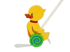 Schiebeente "Marie" In Bunt