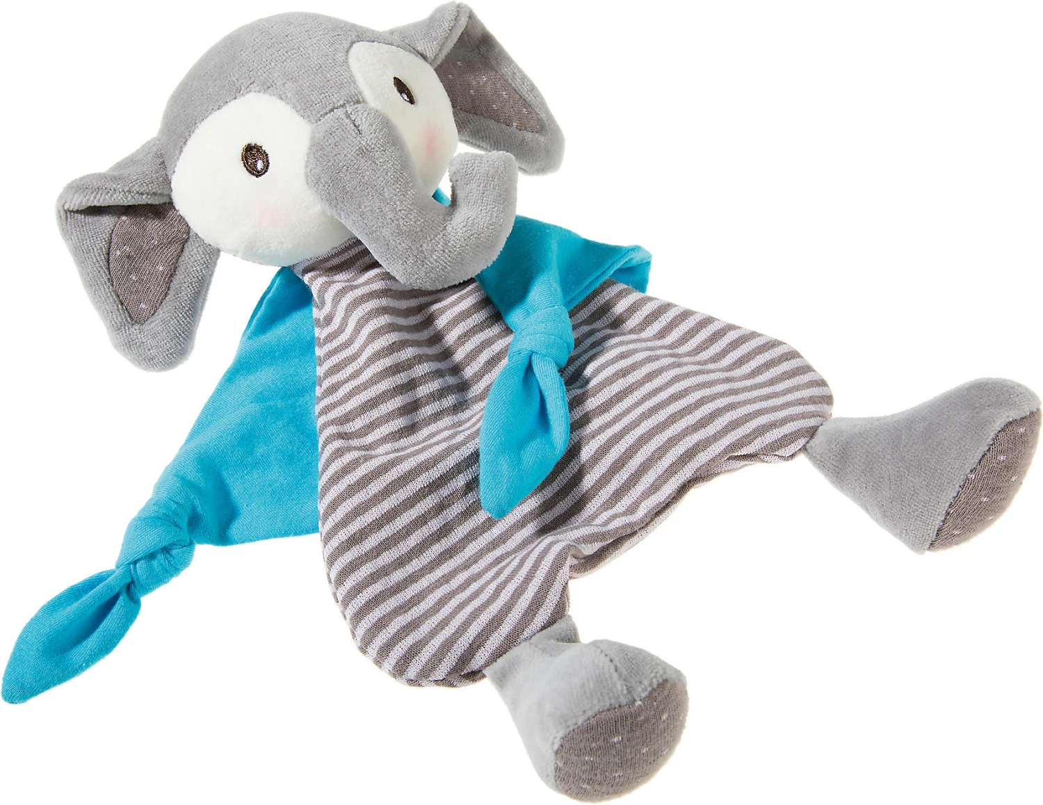 Schmusetuch Elefant Frohnaturen, Blau 1 Schmusetuch Elefant Frohnaturen, Blau