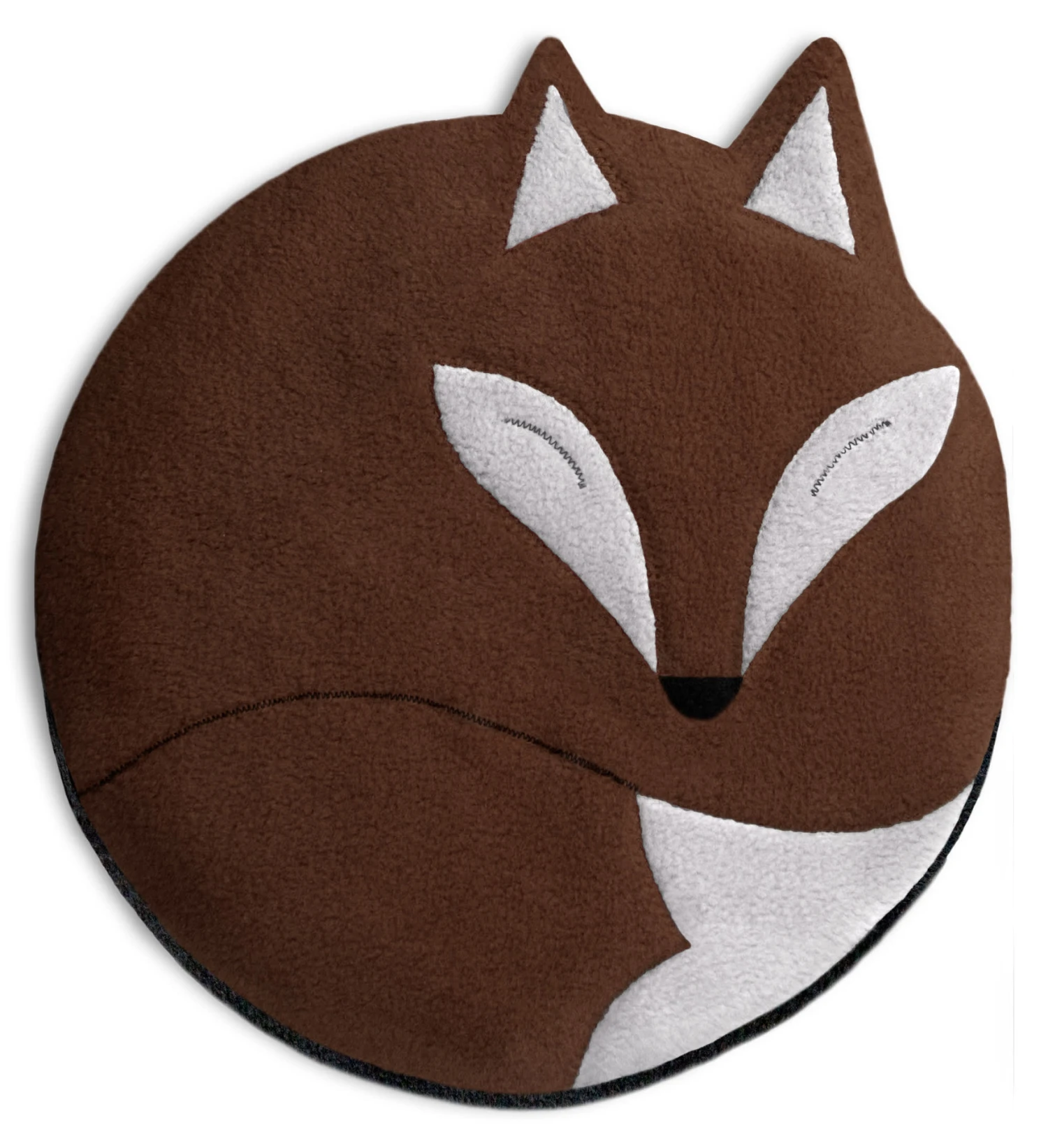 Wärmekissen "Fuchs Luca" In Dunkelbraun - Ø 25 Cm 1 Wärmekissen "Fuchs Luca" In Dunkelbraun - Ø 25 Cm