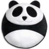 Wärmekissen "Panda Bao" In Schwarz - Ø 25 Cm