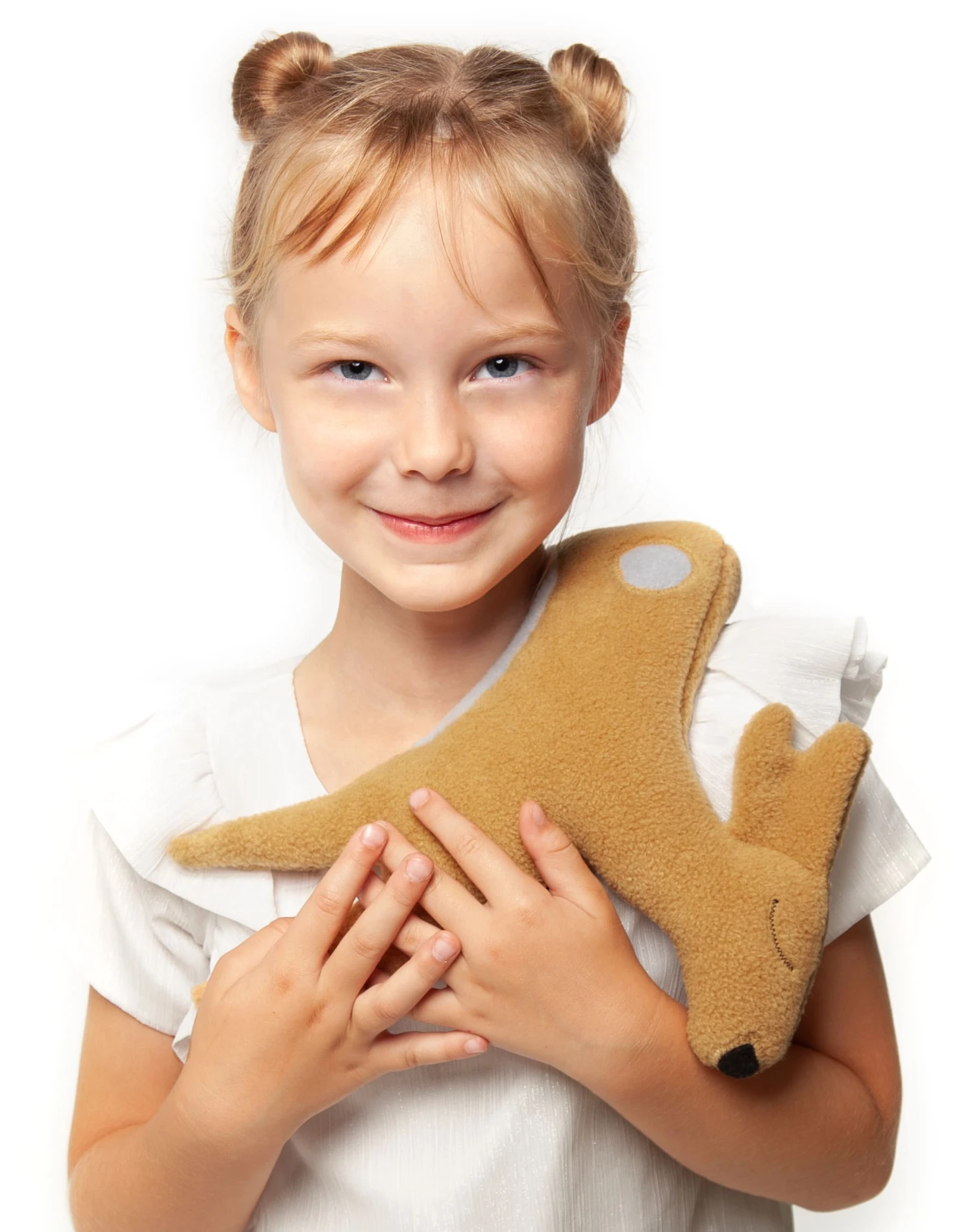 Wärmekissen "Rehkitz Flora" In Orange 2 Wärmekissen "Rehkitz Flora" In Orange – Bild 2