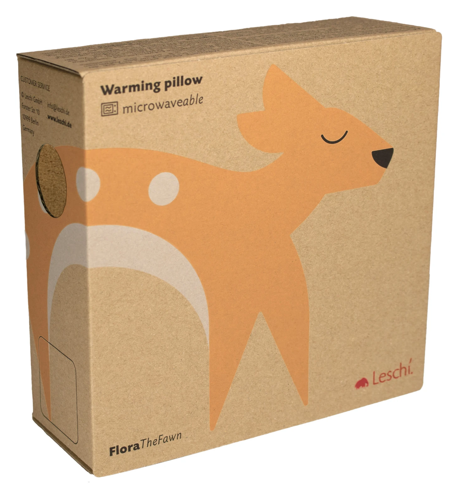 Wärmekissen "Rehkitz Flora" In Orange 3 Wärmekissen "Rehkitz Flora" In Orange – Bild 3