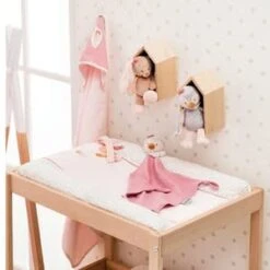 NATTOU Mini-Kuscheltier Hase Pauline 20cm In Beige 5 NATTOU Mini-Kuscheltier Hase Pauline 20cm In Beige -Stilvolles Kinderspielzeug nattou mini kuscheltier hase pauline 20cm in beige 2