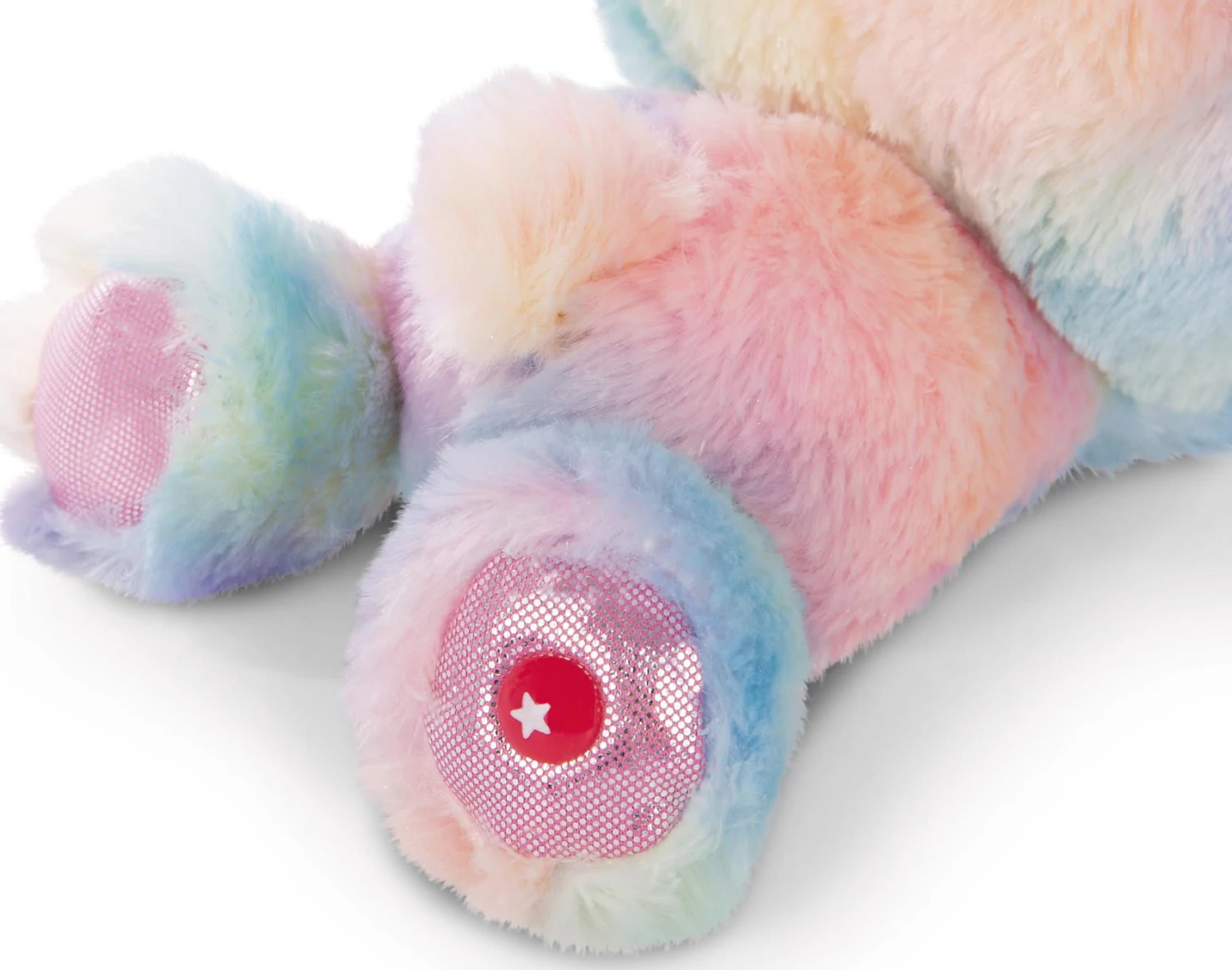 Nici Glubschis Liegend Hase Rainbow Candy 15cm (46922) 5 Nici Glubschis Liegend Hase Rainbow Candy 15cm (46922) – Bild 5