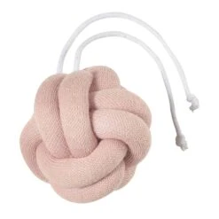 Baby Gym Knoten Rosa | Grau | Natur - 3er Set -Stilvolles Kinderspielzeug nordic coast company baby gym knoten rosa grau natur 3er set 5