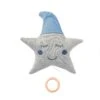 Spieluhr "Stern" In Blau-Grau