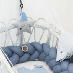 Spieluhr "Stern" In Blau-Grau 11 Spieluhr "Stern" In Blau-Grau -Stilvolles Kinderspielzeug nordic coast company spieluhr stern in blau grau 4