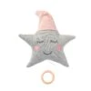 Spieluhr "Stern" In Rosa-Grau