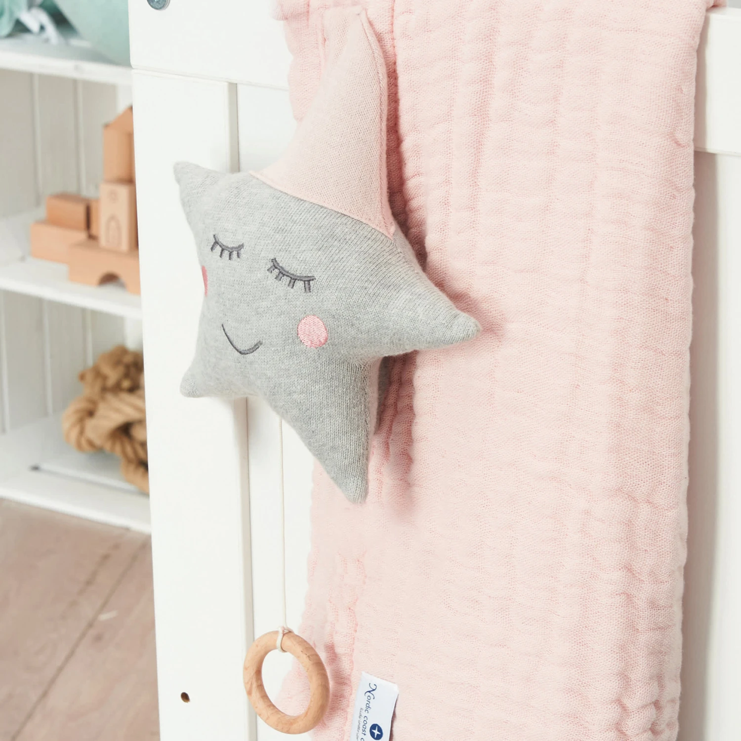 Spieluhr "Stern" In Rosa-Grau 3 Spieluhr "Stern" In Rosa-Grau – Bild 3