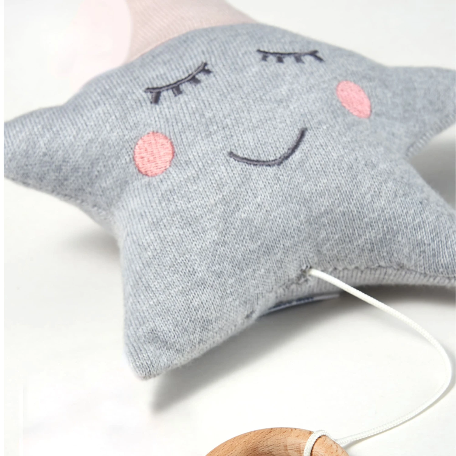 Spieluhr "Stern" In Rosa-Grau 7 Spieluhr "Stern" In Rosa-Grau – Bild 7