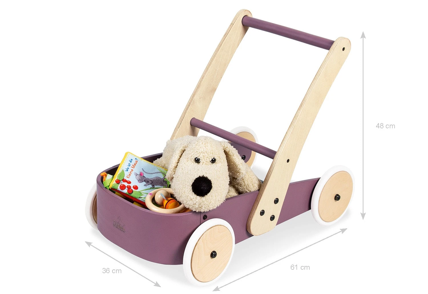 Pinolino Lauflernwagen 'Fiete' In Rot 2 Pinolino Lauflernwagen 'Fiete' In Rot – Bild 2