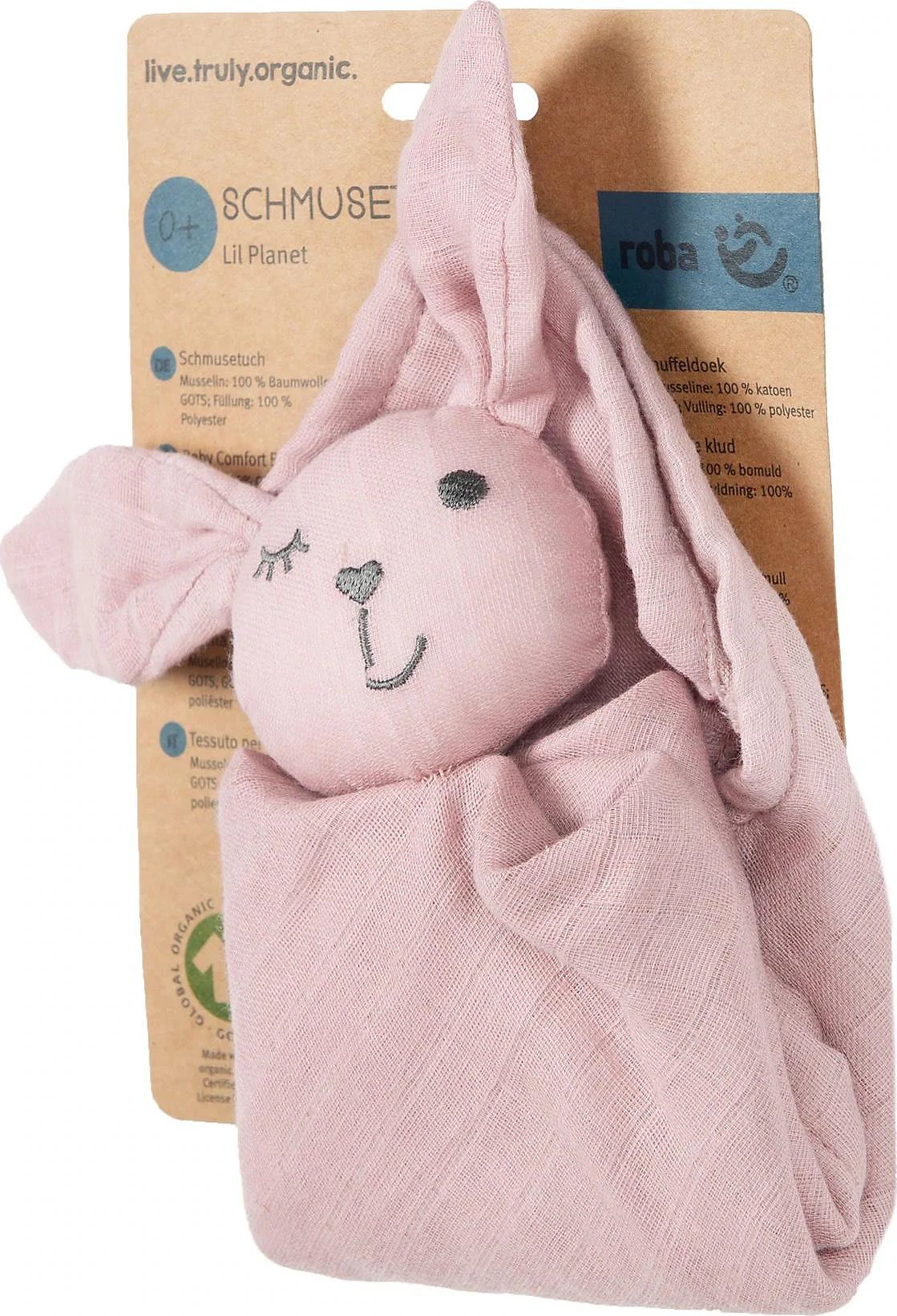 Roba Schmusetuch Lil Planet Rosa 4 Roba Schmusetuch Lil Planet Rosa – Bild 4
