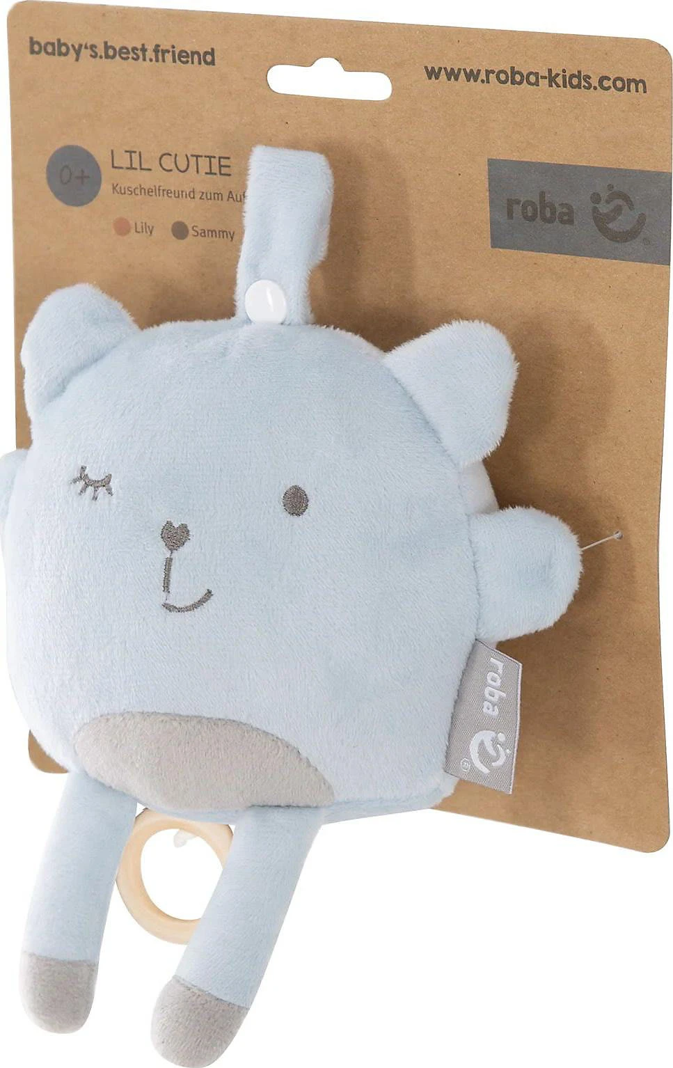Roba Spieluhr 'Lil Cuties' Zum Aufhängen, 'LaLeLu', Hellblau 5 Roba Spieluhr 'Lil Cuties' Zum Aufhängen, 'LaLeLu', Hellblau – Bild 5