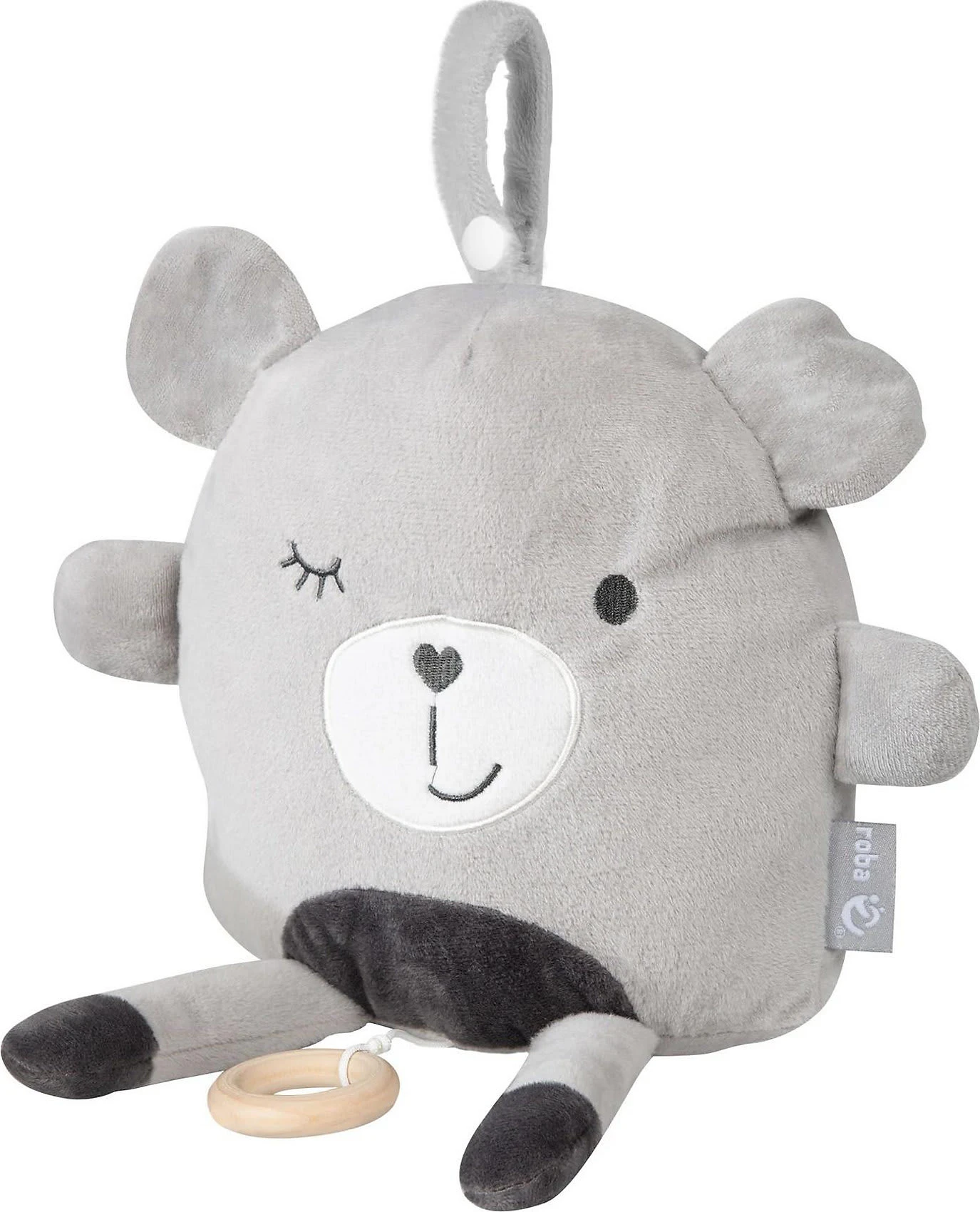 Roba Spieluhr 'Lil Cuties' Zum Aufhängen, 'LaLeLu', Silbergrau 1 Roba Spieluhr 'Lil Cuties' Zum Aufhängen, 'LaLeLu', Silbergrau