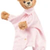 Steiff Schlaf Gut Bär Schmusetuch 30 Cm Rosa