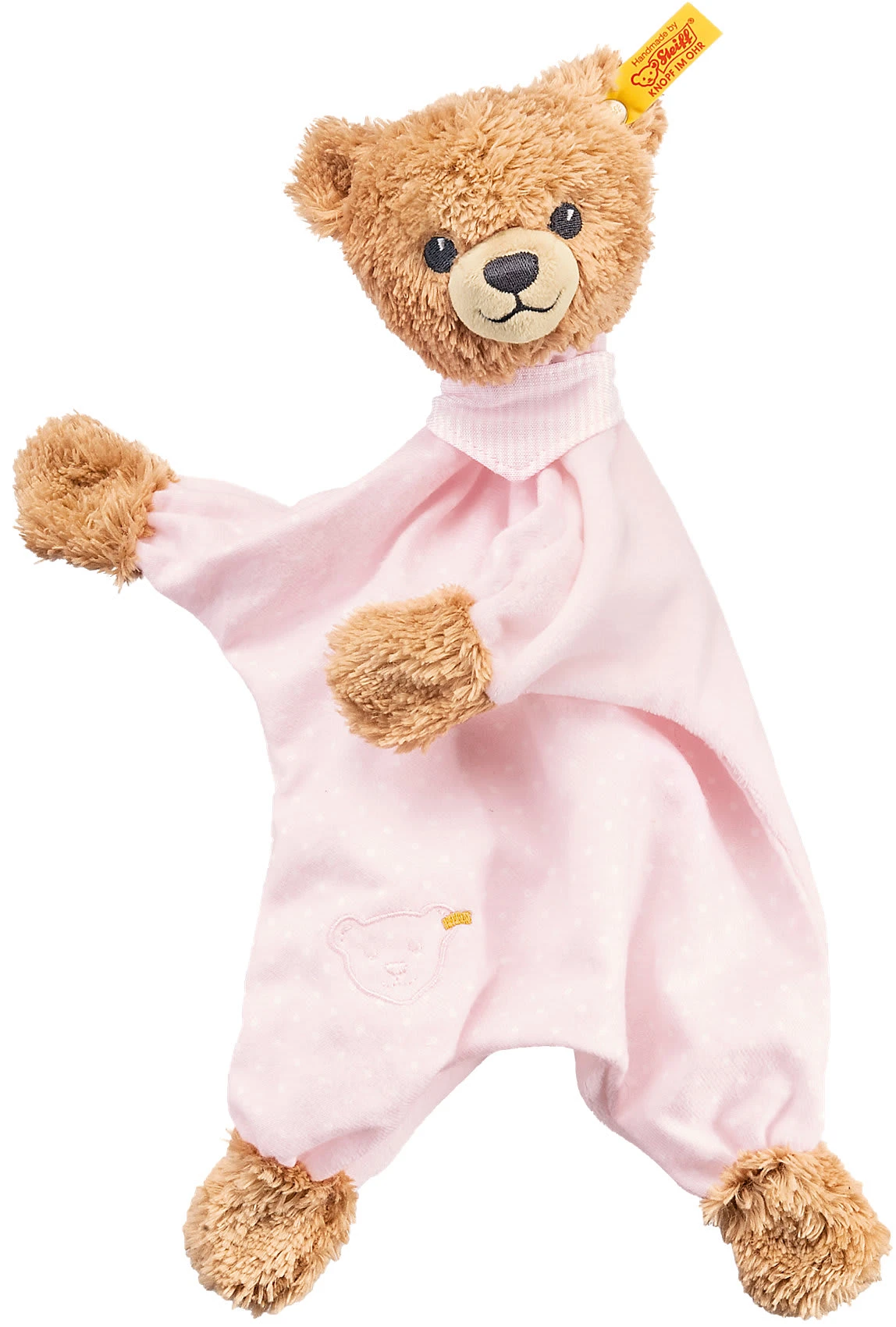 Steiff Schlaf Gut Bär Schmusetuch 30 Cm Rosa 1 Steiff Schlaf Gut Bär Schmusetuch 30 Cm Rosa