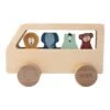 Trixie Schiebespielzeug Bus Mit Tieren In Mehrfarbig