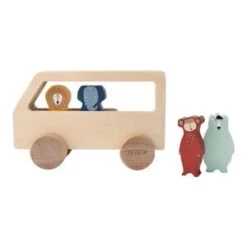 Trixie Schiebespielzeug Bus Mit Tieren In Mehrfarbig -Stilvolles Kinderspielzeug trixie schiebespielzeug bus mit tieren in mehrfarbig 2