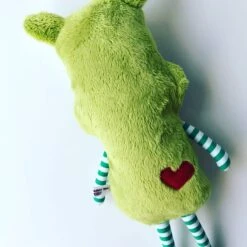 Kuscheltier "Drache Karl Klopfer" In Grün/Grün 11 Kuscheltier "Drache Karl Klopfer" In Grün/Grün -Stilvolles Kinderspielzeug trudchens welt kuscheltier drache karl klopfer in grun grun 4