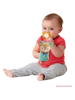 VTech 2in1-Schmusetuch "Reh" - Ab Geburt -Stilvolles Kinderspielzeug vtech 2in1 schmusetuch reh ab geburt 2